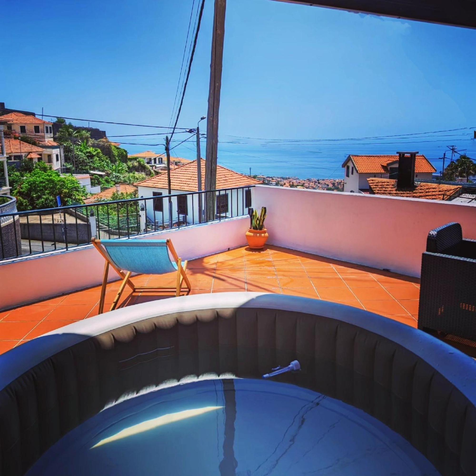 Вилла Casa Ascencao, Vista Mar Madeira Фуншал Экстерьер фото
