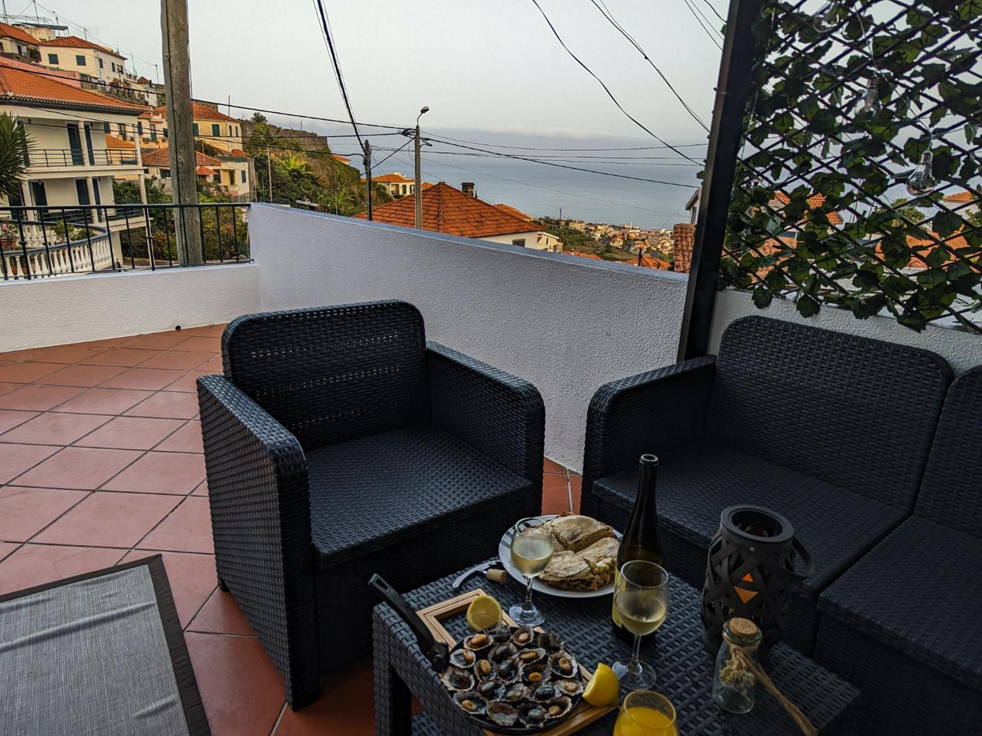 Вилла Casa Ascencao, Vista Mar Madeira Фуншал Экстерьер фото